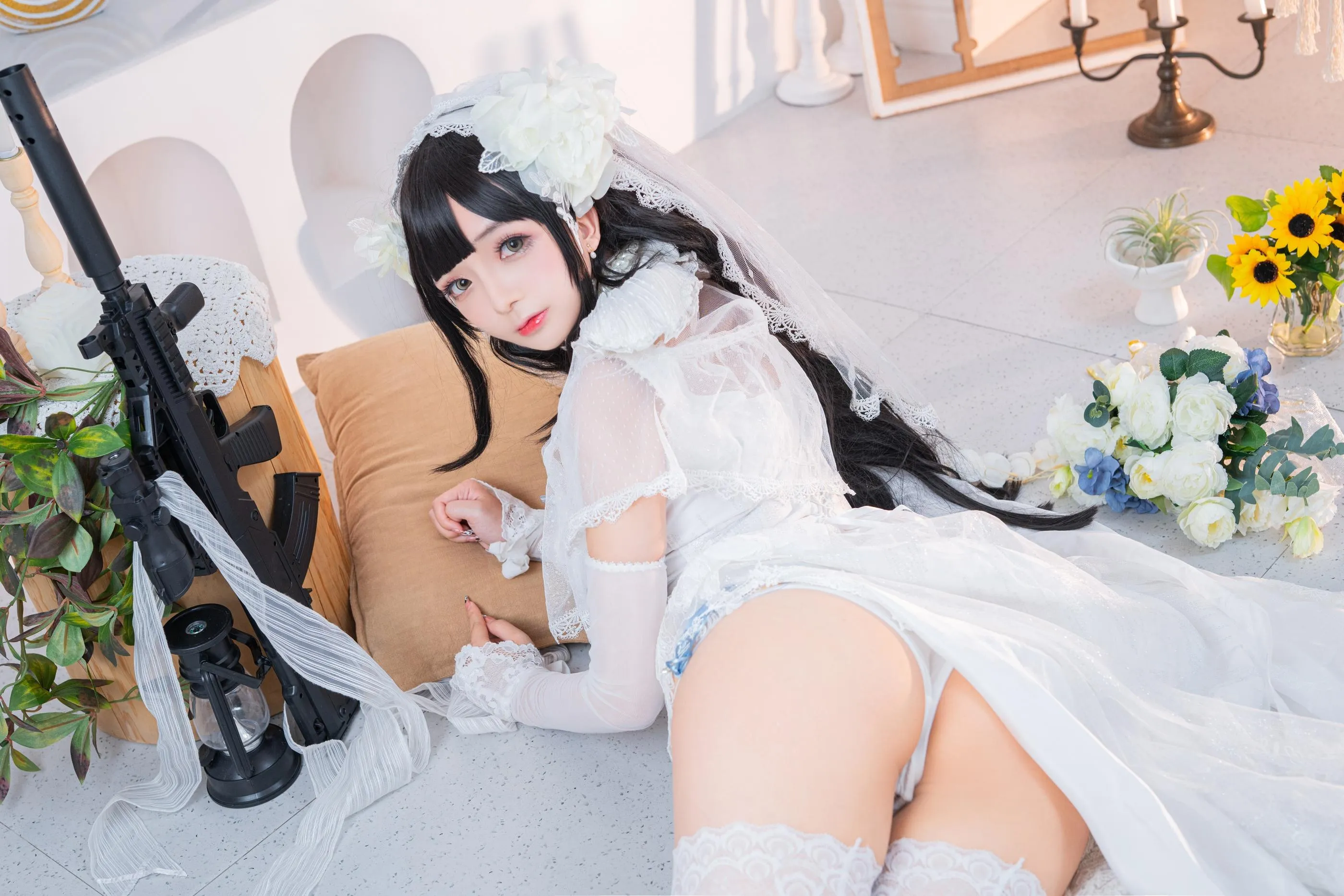 日奈娇 – NO.31 95式婚纱 [52P]插图5